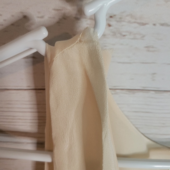 Moulinette souers off white blue pola dot maxi dress extra small 2 - Picture 6 of 6